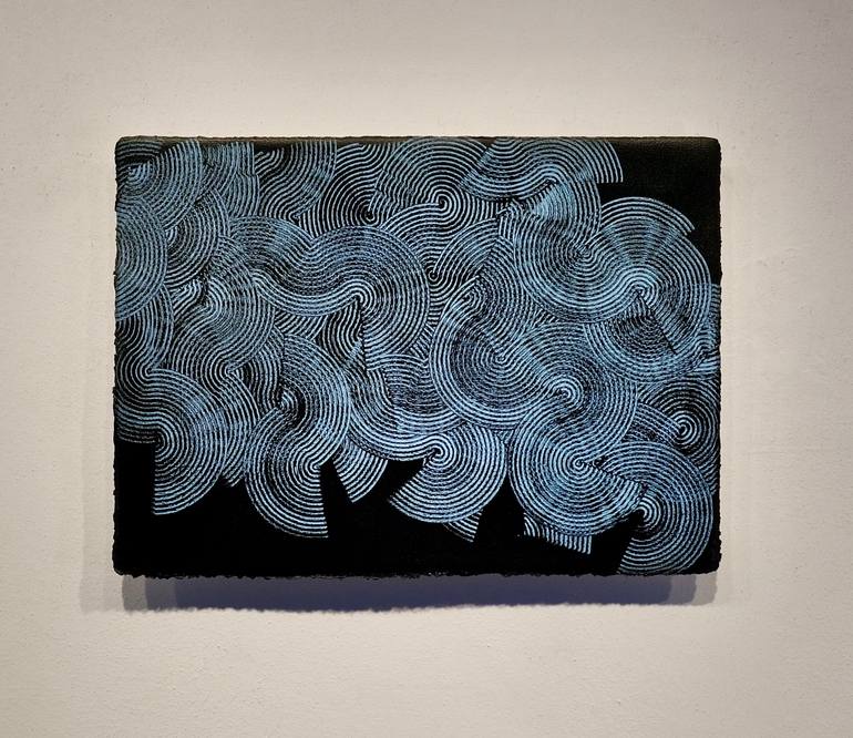 Original Abstract Expressionism Abstract Painting by Luca Brandi
