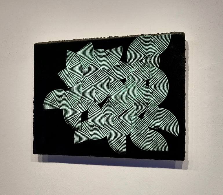 Original Abstract Expressionism Abstract Painting by Luca Brandi