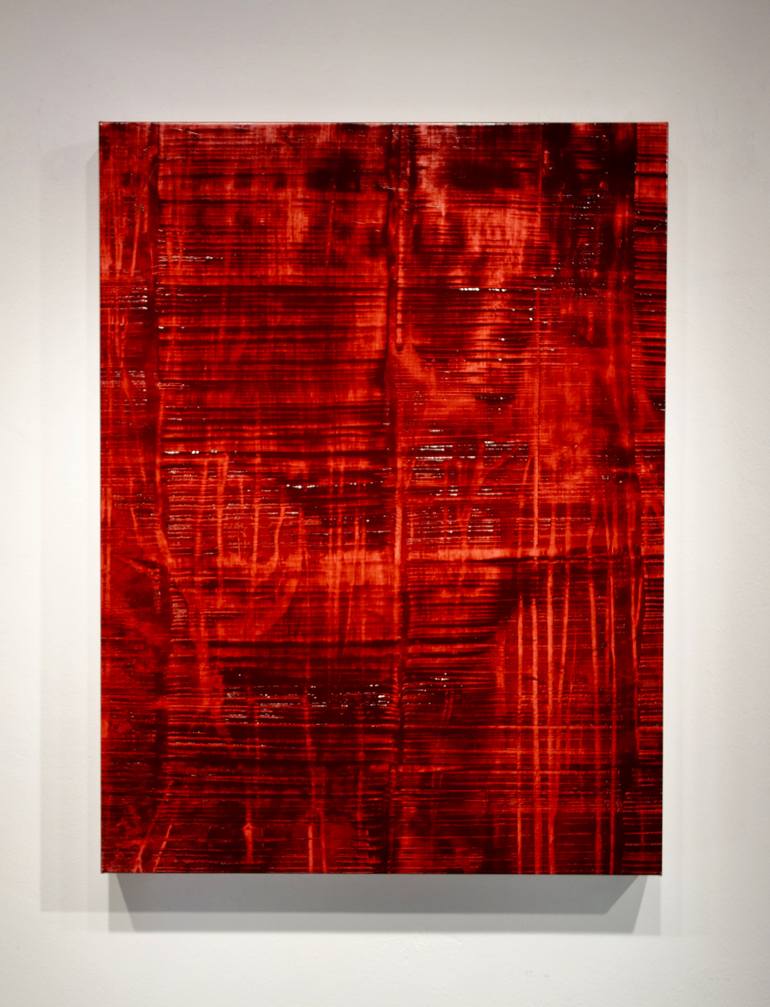 Original Abstract Expressionism Abstract Painting by Luca Brandi