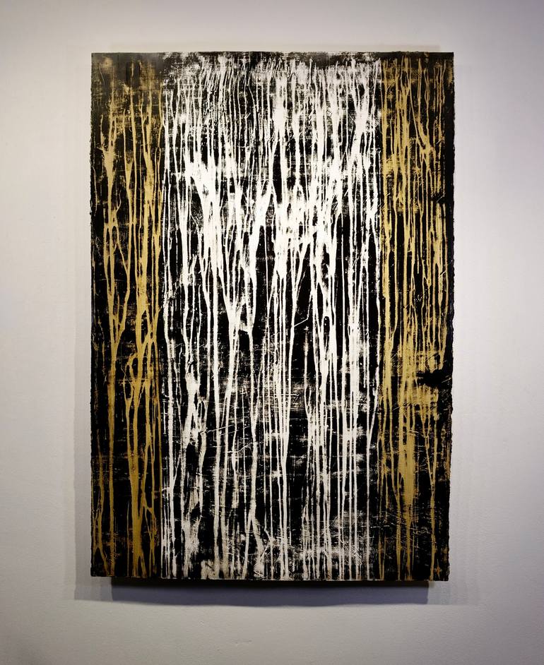 Original Abstract Expressionism Abstract Painting by Luca Brandi