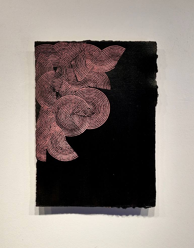 Original Abstract Expressionism Abstract Painting by Luca Brandi