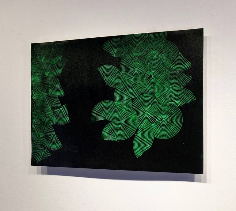 Original Abstract Expressionism Abstract Painting by Luca Brandi