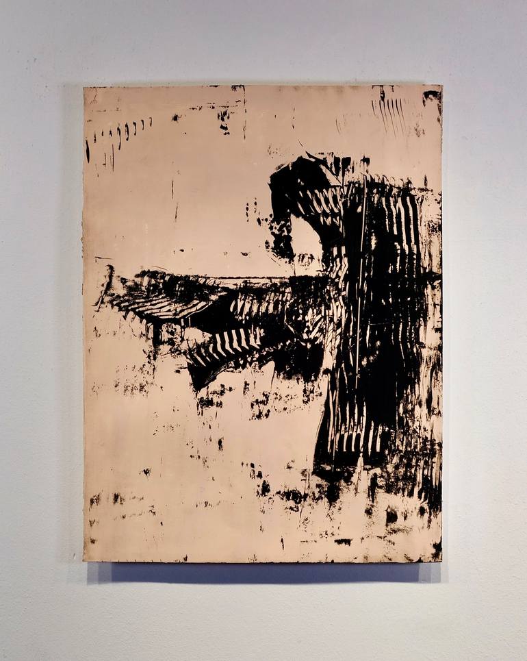 Original Abstract Expressionism Abstract Painting by Luca Brandi
