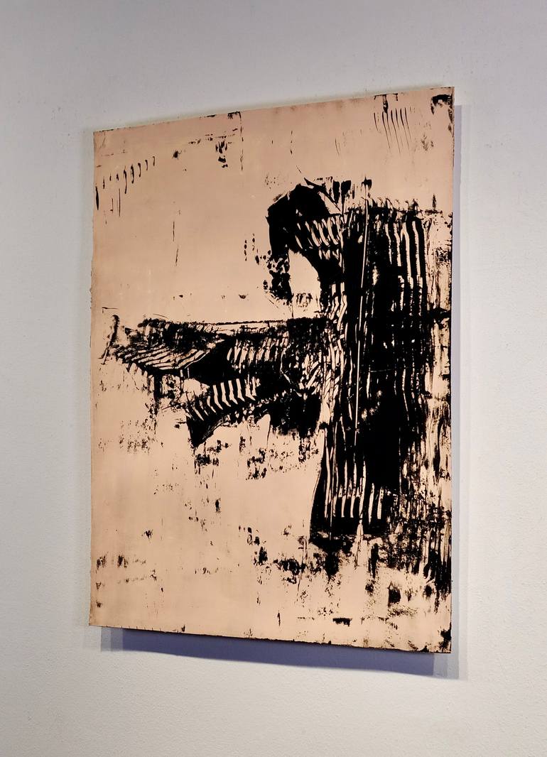 Original Abstract Expressionism Abstract Painting by Luca Brandi