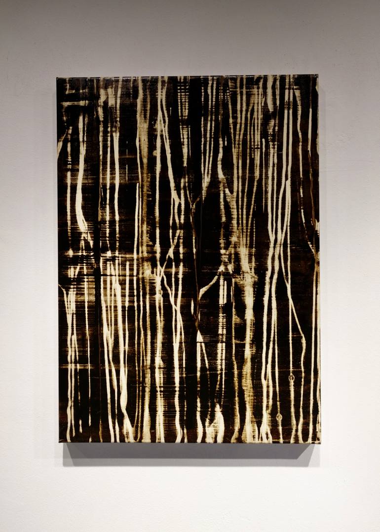 Original Abstract Expressionism Abstract Painting by Luca Brandi