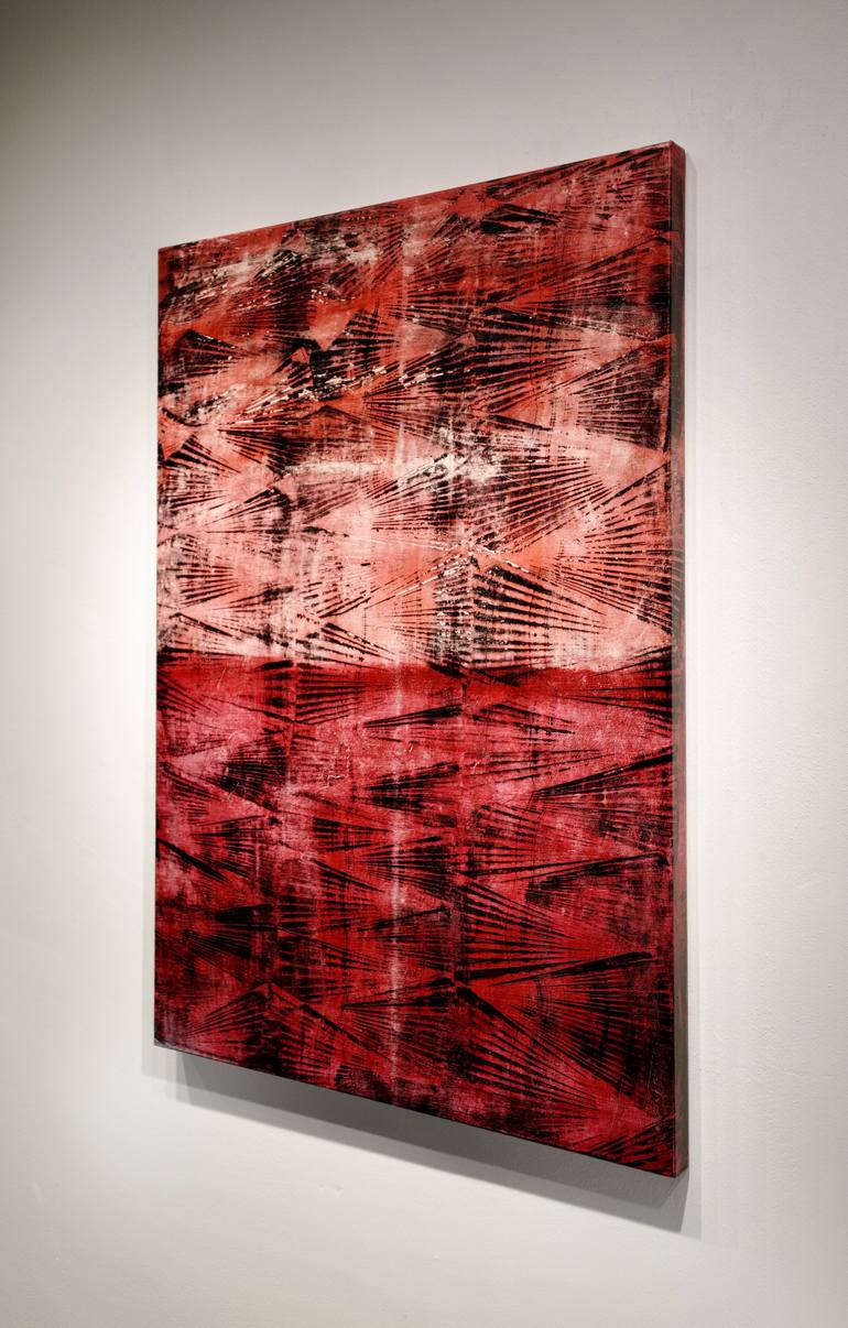 Original Abstract Expressionism Abstract Painting by Luca Brandi