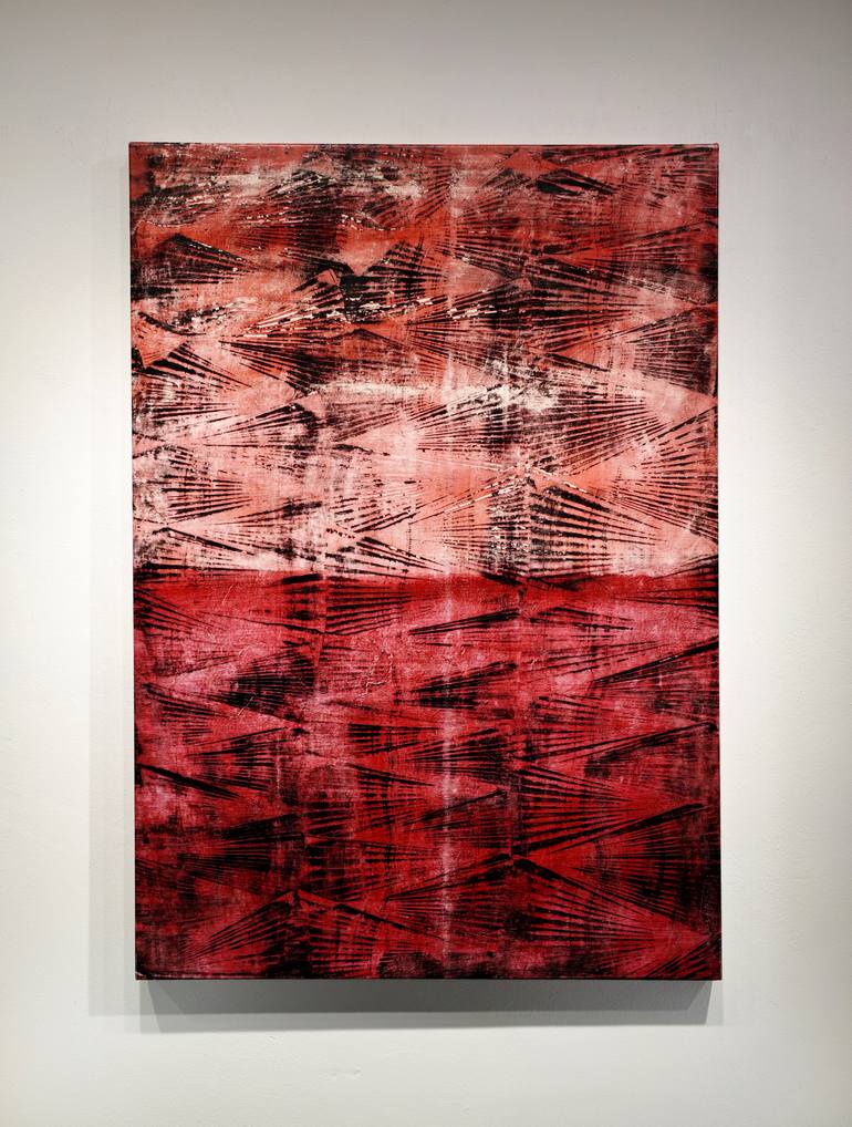 Original Abstract Expressionism Abstract Painting by Luca Brandi