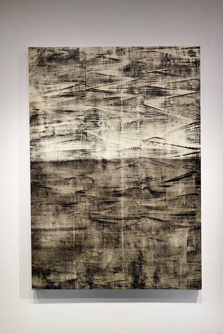 Original Abstract Expressionism Abstract Painting by Luca Brandi