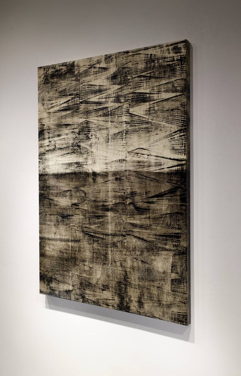 Original Abstract Expressionism Abstract Painting by Luca Brandi