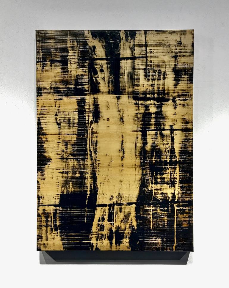 Original Abstract Expressionism Abstract Painting by Luca Brandi