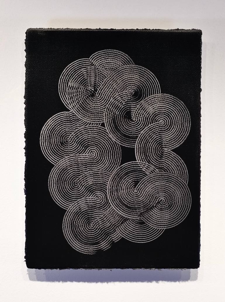 Original Abstract Expressionism Abstract Painting by Luca Brandi