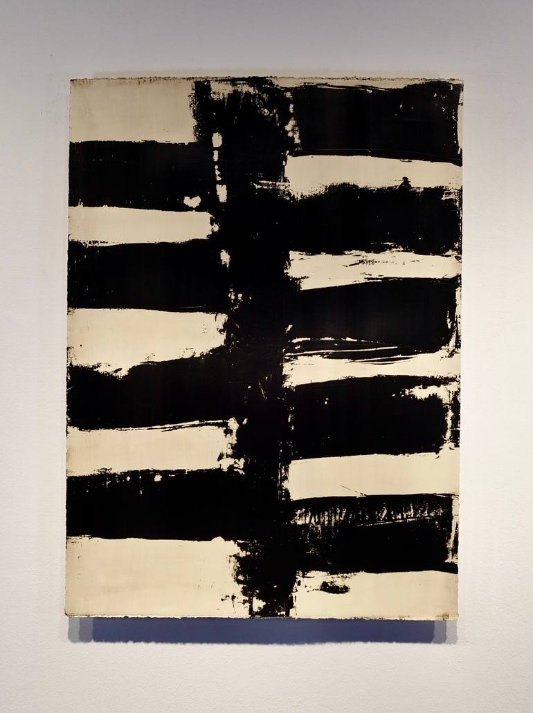 Original Abstract Expressionism Abstract Painting by Luca Brandi