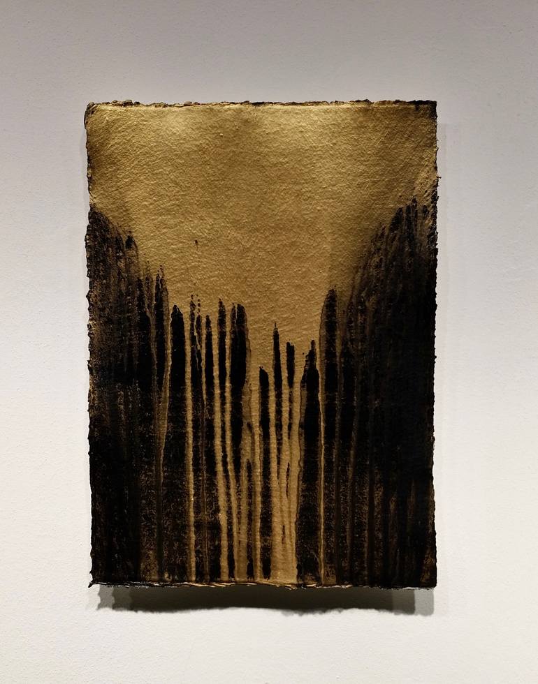 Original Abstract Expressionism Abstract Painting by Luca Brandi