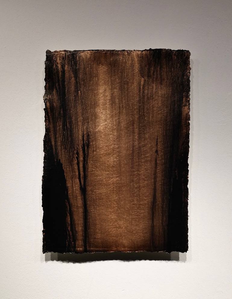 Original Abstract Expressionism Abstract Painting by Luca Brandi