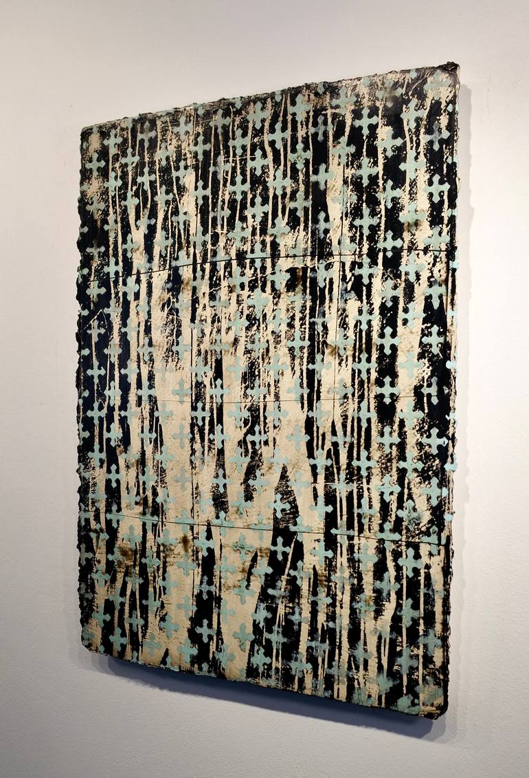 Original Abstract Expressionism Abstract Painting by Luca Brandi