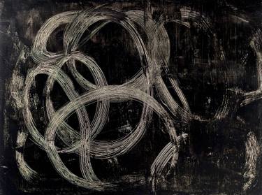 Original Abstract Expressionism Abstract Painting by Luca Brandi