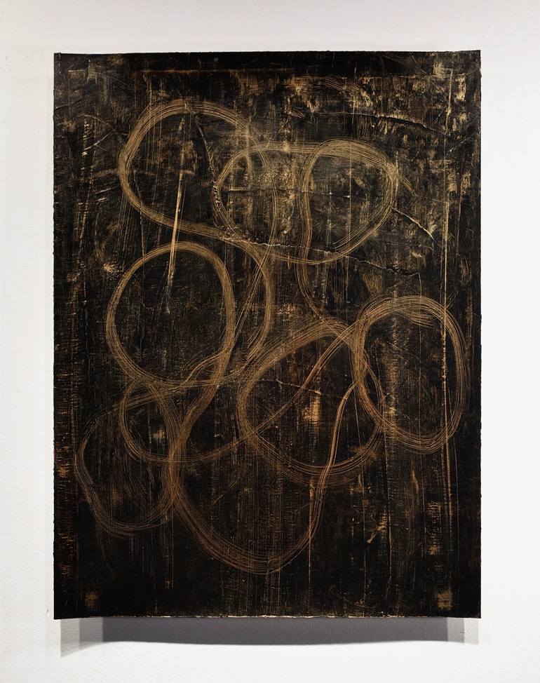 Original Abstract Painting by Luca Brandi