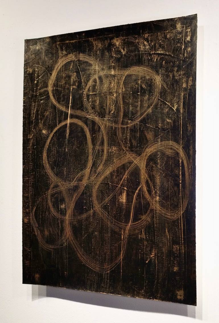 Original Abstract Painting by Luca Brandi