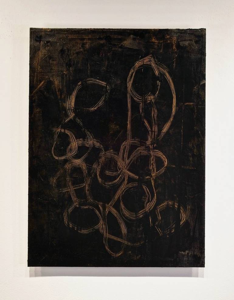 Original Abstract Painting by Luca Brandi