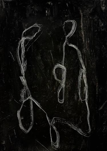 Original Abstract Expressionism Abstract Paintings by Luca Brandi