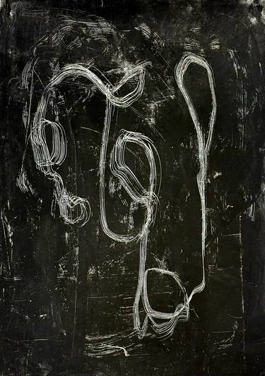 Original Abstract Expressionism Abstract Paintings by Luca Brandi