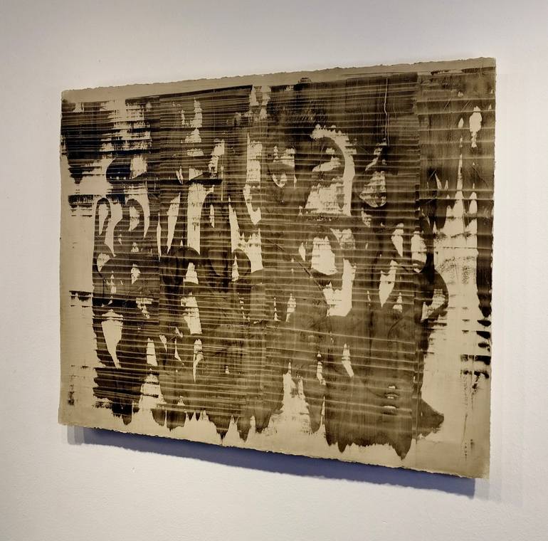 Original Abstract Expressionism Abstract Painting by Luca Brandi