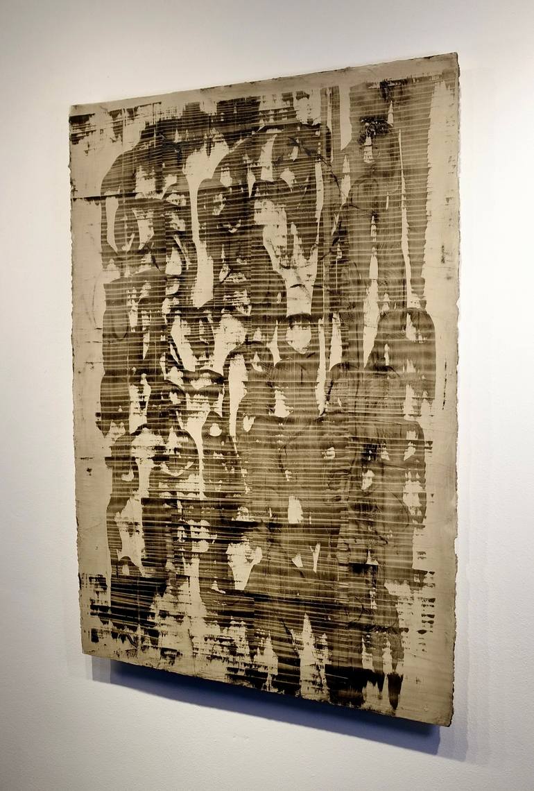 Original Abstract Expressionism Abstract Painting by Luca Brandi