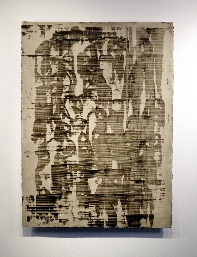 Original Abstract Expressionism Abstract Painting by Luca Brandi