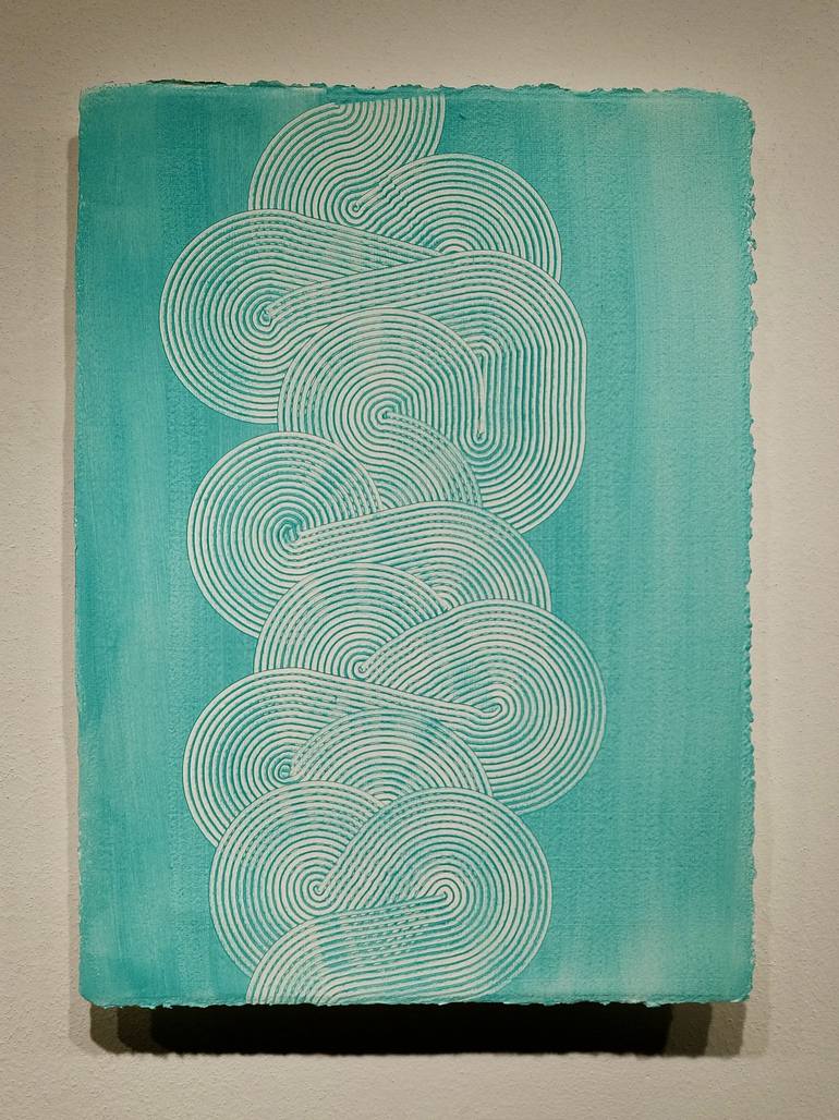 Original Abstract Expressionism Abstract Painting by Luca Brandi