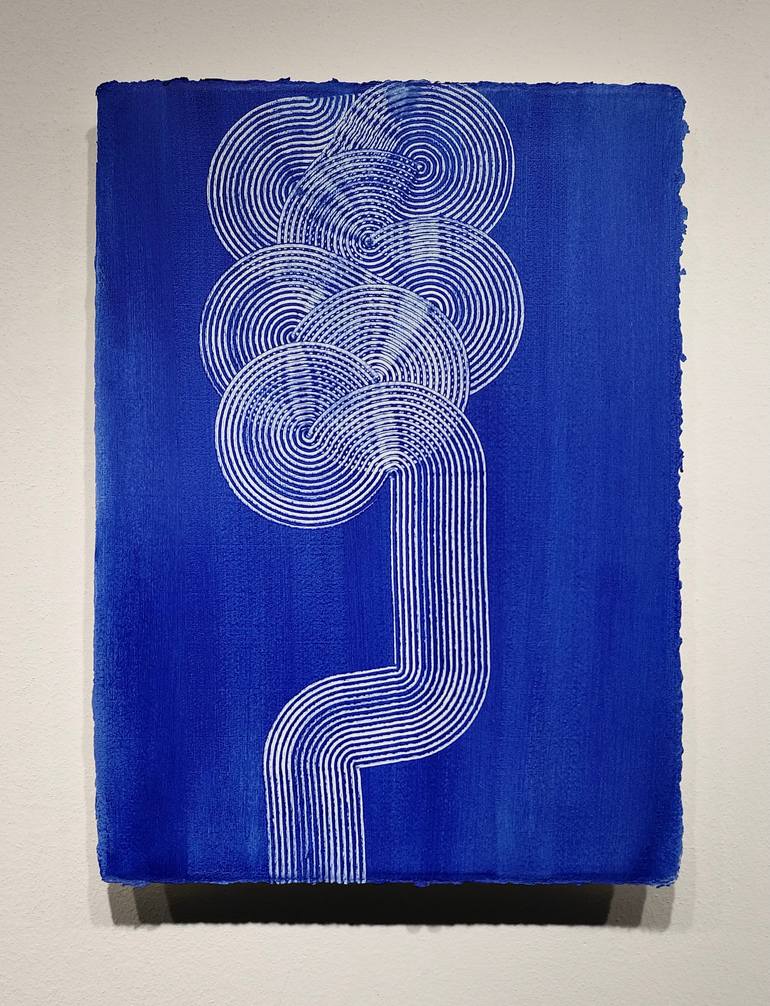 Original Abstract Expressionism Abstract Painting by Luca Brandi