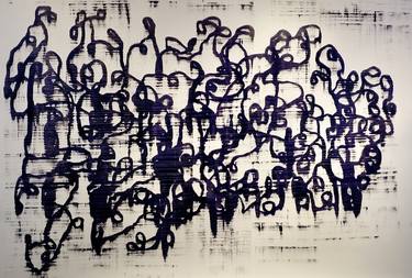Original Abstract Expressionism Abstract Painting by Luca Brandi