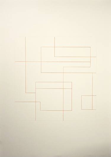 Original Abstract Drawing by Luca Brandi
