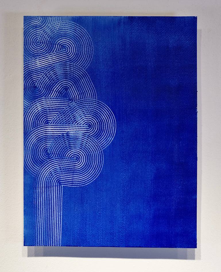 Original Abstract Expressionism Abstract Painting by Luca Brandi