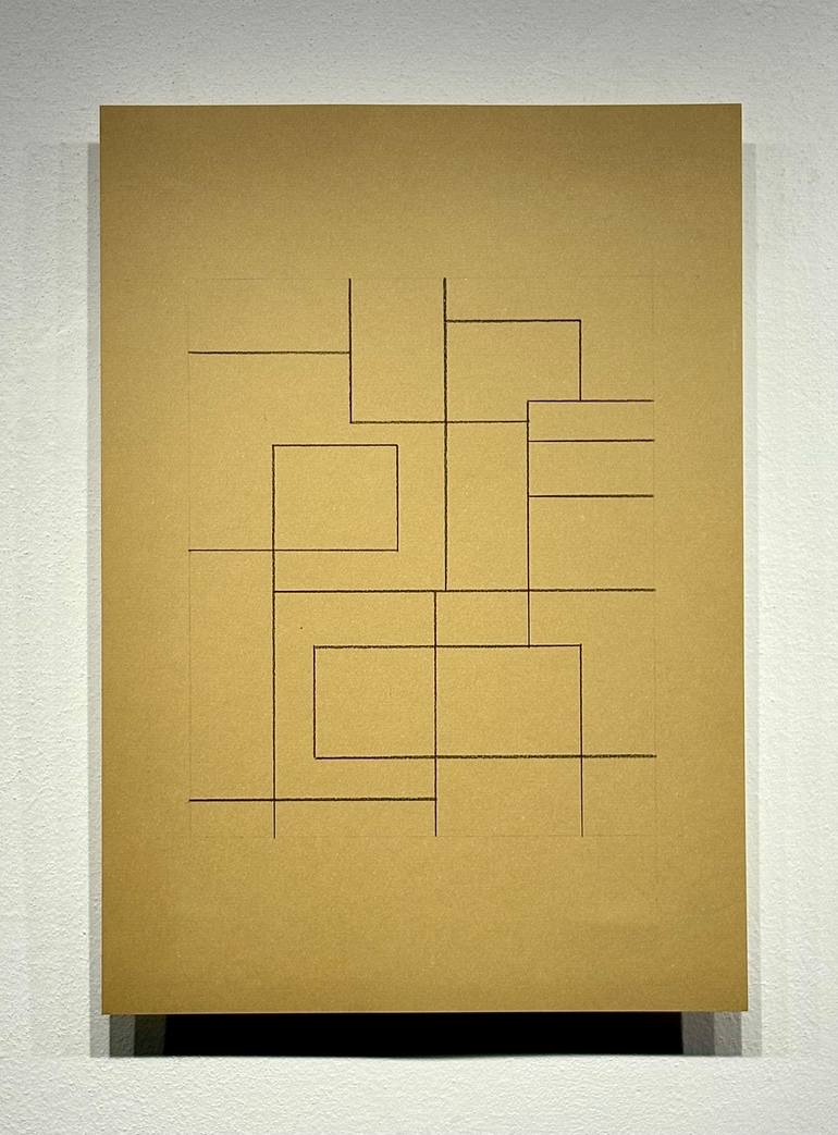 Original Abstract Drawing by Luca Brandi