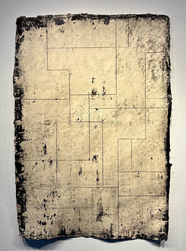 Original Abstract Expressionism Abstract Painting by Luca Brandi