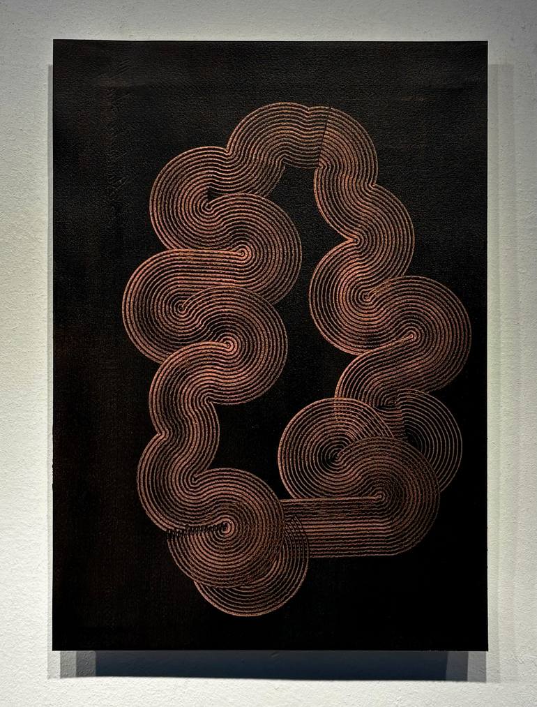 Original Abstract Painting by Luca Brandi