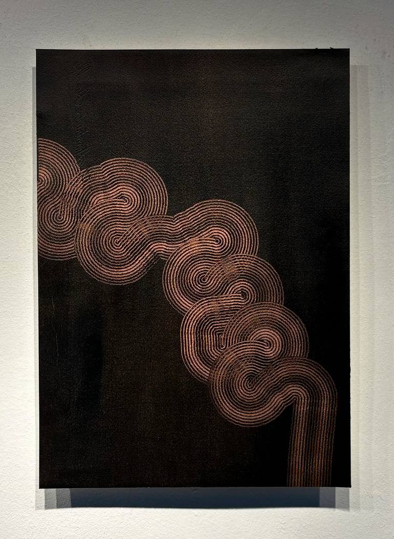 Original Abstract Painting by Luca Brandi