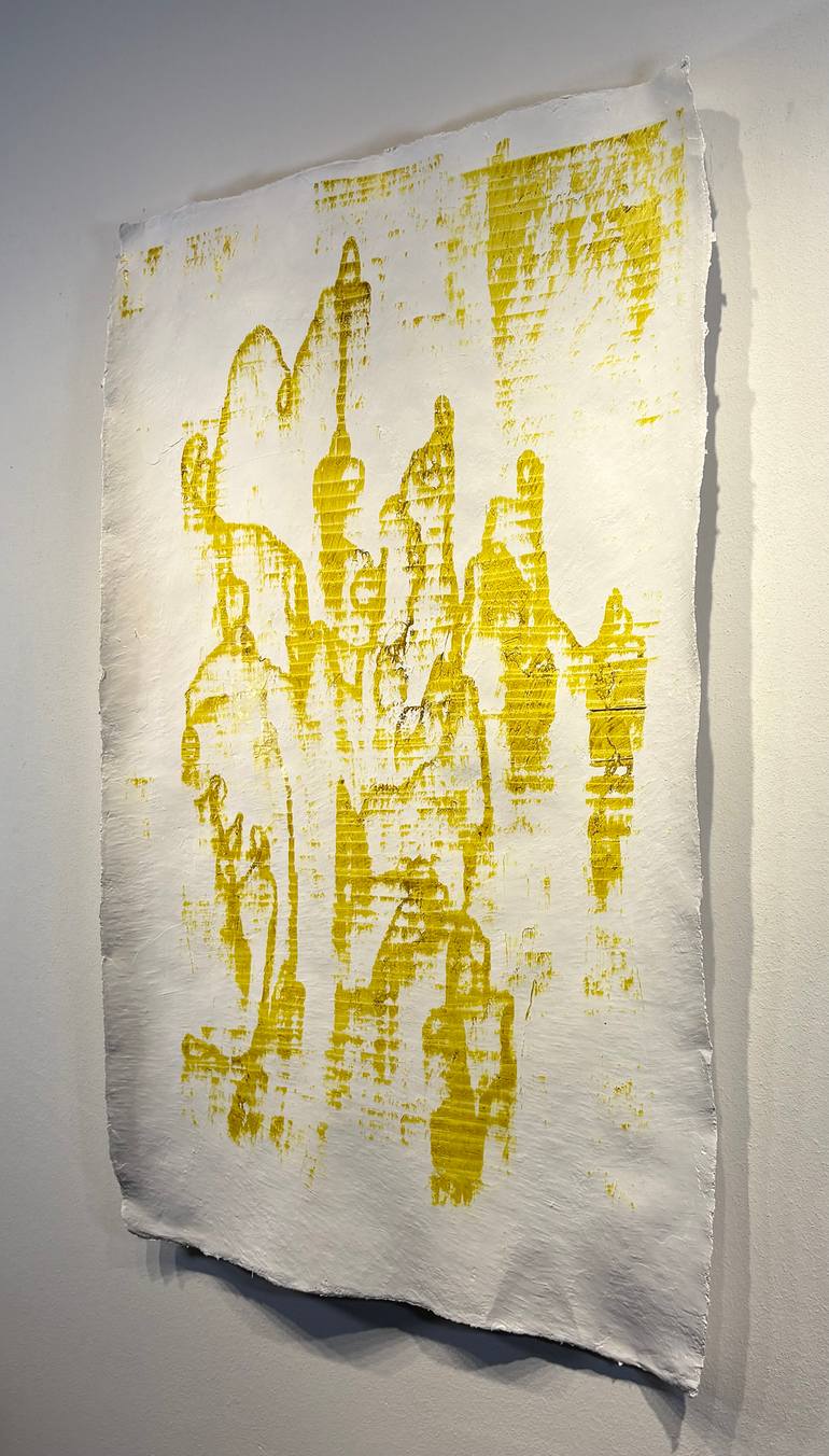 Original Abstract Expressionism Abstract Painting by Luca Brandi