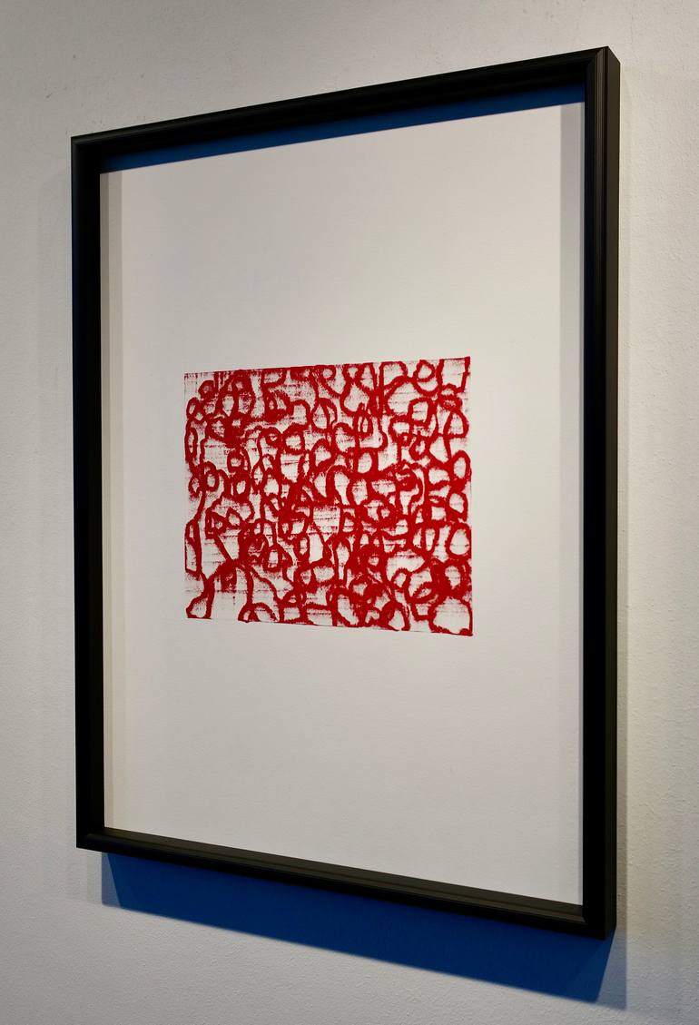 Original Abstract Painting by Luca Brandi