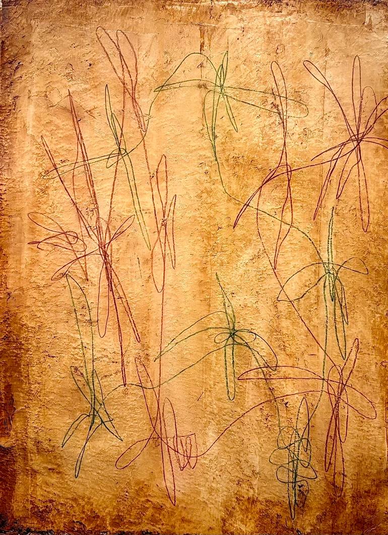 Original Abstract Painting by Luca Brandi | Abstract Art on Paper | I like the way you kiss me 2