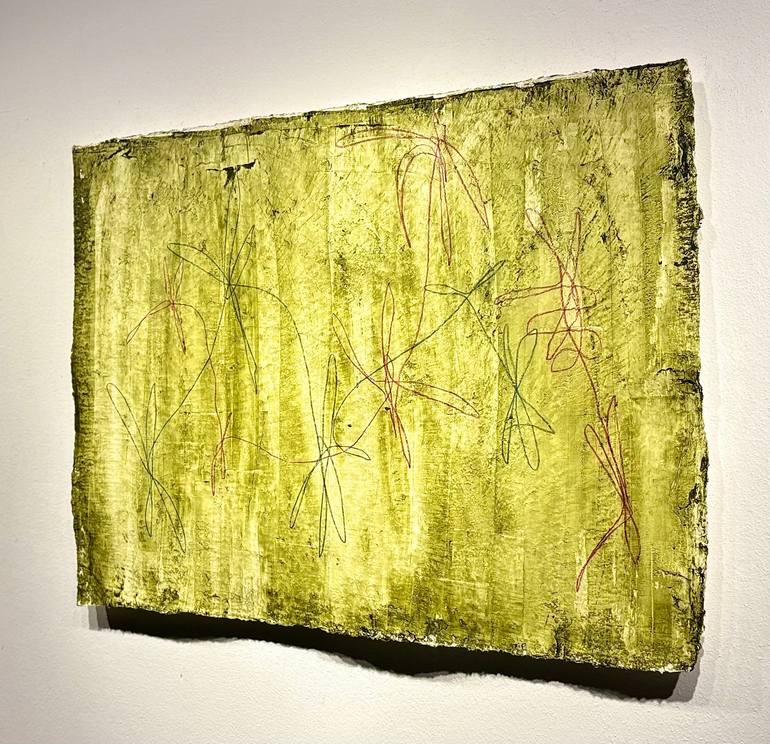 Original Abstract Expressionism Abstract Painting by Luca Brandi