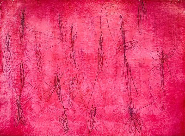 Original Abstract Painting by Luca Brandi | Abstract Art on Paper | I like the way you kiss me 5