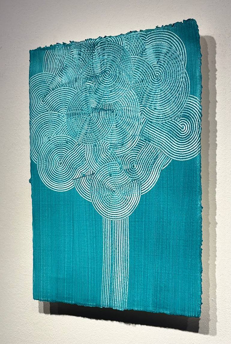 Original Abstract Painting by Luca Brandi