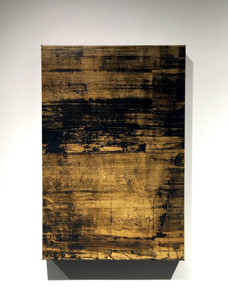 Original Abstract Painting by Luca Brandi | Abstract Art on Canvas | A RIDE IN THE FIELD OF FRANCE