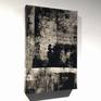 Acrylic on linen stretched canvas, aluminium stretches bars, no warping, ready to hang