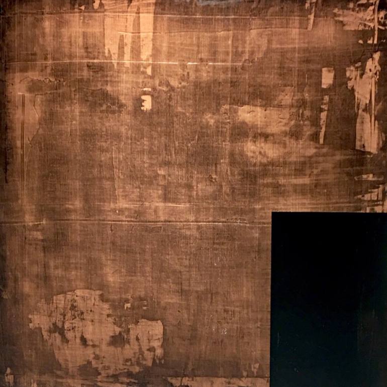 Original Abstract Painting by Luca Brandi | Abstract Art on Wood | THE DOOR TO YOUR LOVE