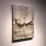 Acrylic on cotton stretched canvas, wood stretches bars, ready to hang