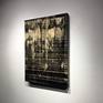 Acrylic on cotton stretched canvas, wood stretched bars, ready to hang