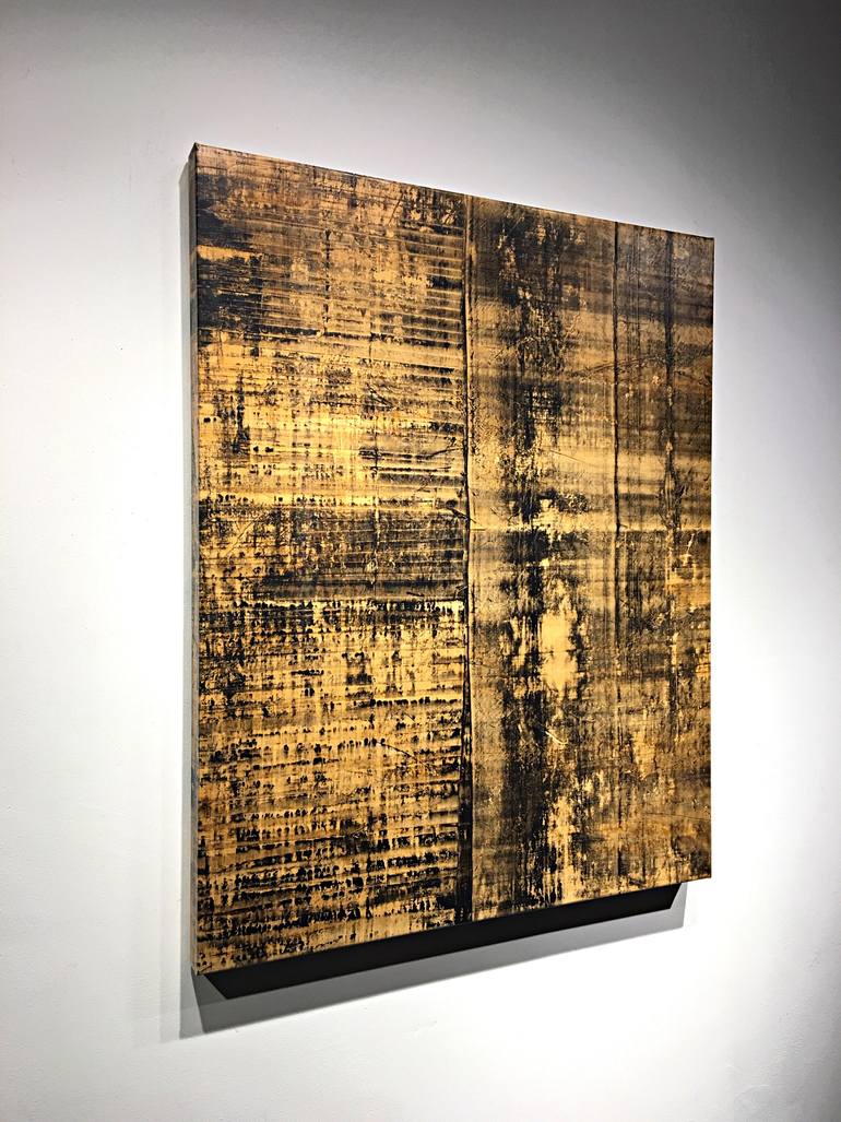 Original Abstract Expressionism Abstract Painting by Luca Brandi