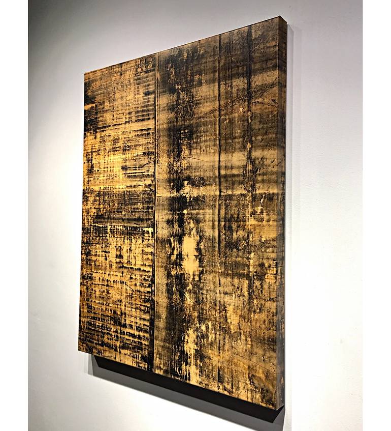 Original Abstract Expressionism Abstract Painting by Luca Brandi